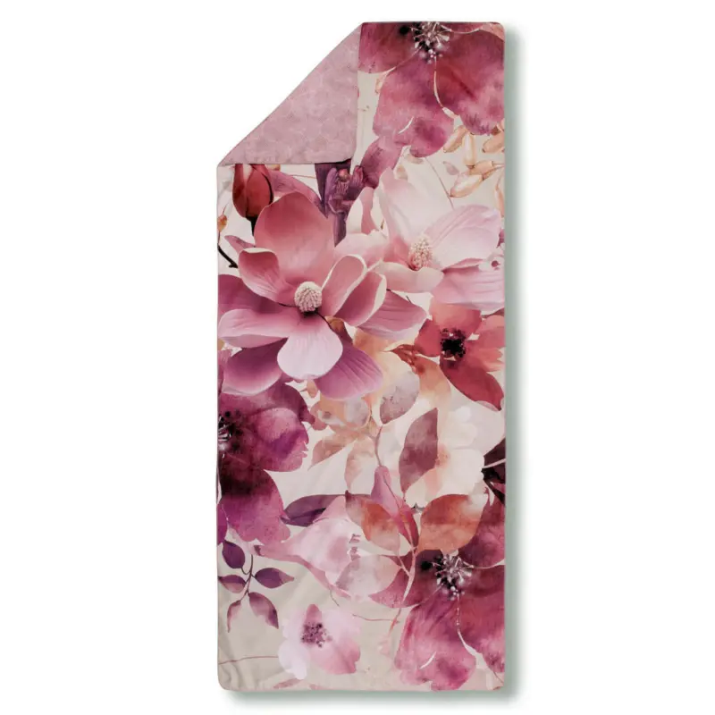 Sporthandtuch 75/180 cm Descanso Multicolor, Bordeaux, Sandfarben, Beige