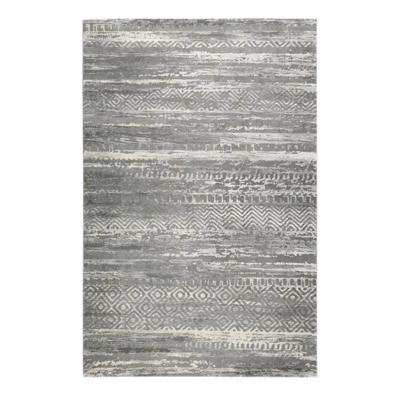 Webteppich 80/150 cm Makai Grau, Sandfarben, Beige