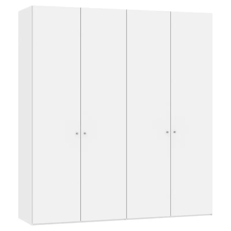 Dreht&uuml;renschrank in Wei&szlig;