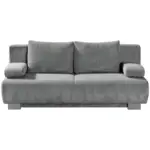 XXXLutz Lauterach - Ihr M&ouml;belhaus bei Bregenz Schlafsofa Rowan in Cord Hellgrau