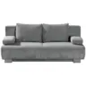 Schlafsofa Rowan in Cord Hellgrau