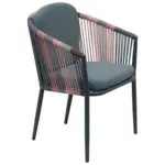 XXXLutz Lauterach - Ihr M&ouml;belhaus bei Bregenz Stapelsessel in Metall, Textil Lila, Dunkelgrau