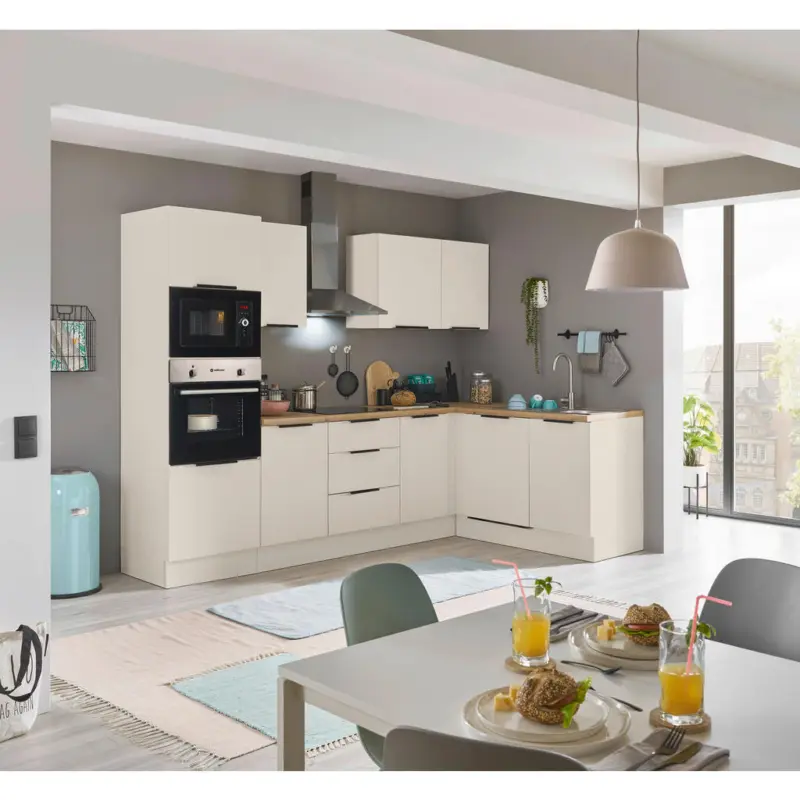 Eckk&uuml;che 280/175 cm in Kaschmir