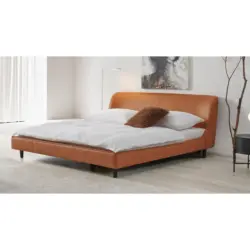 Polsterbett Lattenrost Braun 180/200 cm