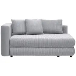 R&eacute;camiere in Cord Hellgrau