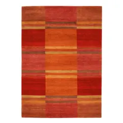 Wollteppich 140/200 cm Sensation Silk Soya Kastanienfarben