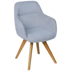 Armlehnstuhl Stoffauswahl, Typenauswahl, Gestellauswahl, Sitzfl&auml;che 180&deg; drehbar, automatische R&uuml;ckholfunktion Chenille