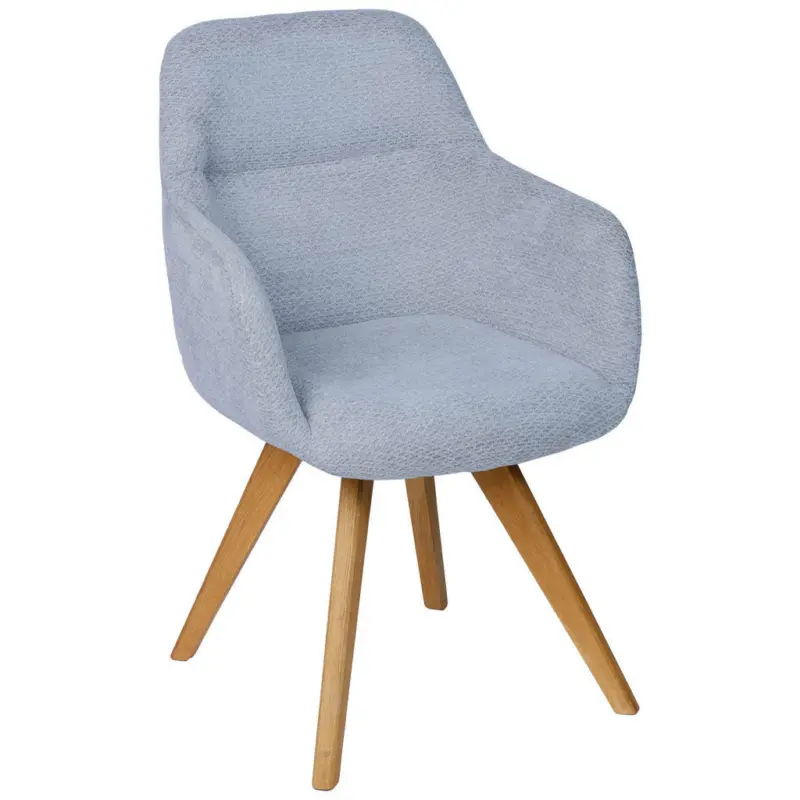 Armlehnstuhl Stoffauswahl, Typenauswahl, Gestellauswahl, Sitzfl&auml;che 180&deg; drehbar, automatische R&uuml;ckholfunktion Chenille