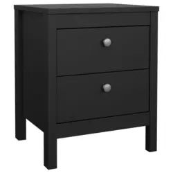 Nachtk&auml;stchen 43,8/54,1/38,4 cm in Schwarz