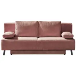 Schlafsofa Spicy in Cord Rosa