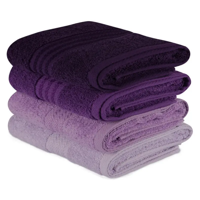 Handtuchset Lila, Violett, Flieder