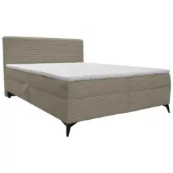 Boxbett 140/200 cm in Beige