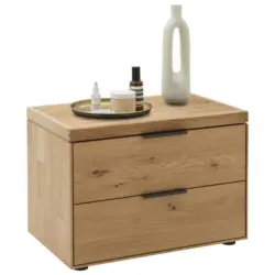 Nachtk&auml;stchen in massiv Wildeiche Wildeiche