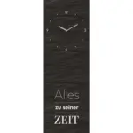 XXXLutz Lauterach - Ihr M&ouml;belhaus bei Bregenz Wanduhr Multicolor 20/60/3,1 cm