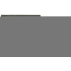 Boxspringbett 180/200 cm in Eichefarben, Dunkelgr&uuml;n