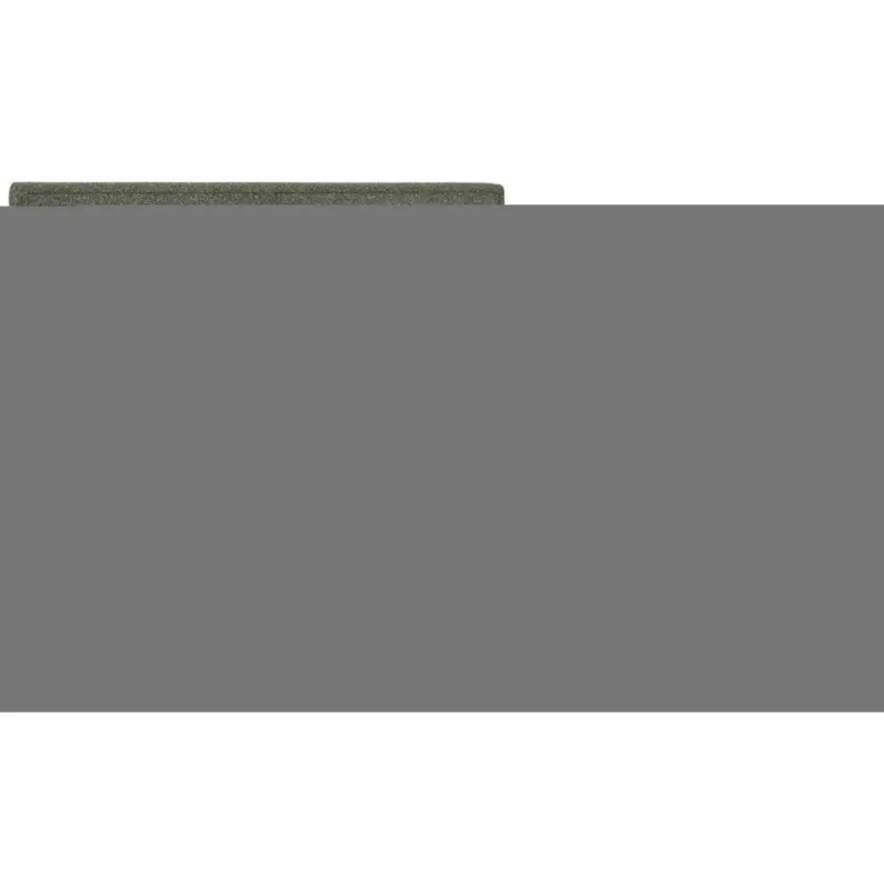 Boxspringbett 180/200 cm in Eichefarben, Dunkelgr&uuml;n