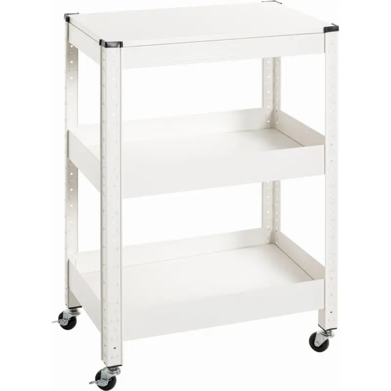 Servierwagen in Wei&szlig;