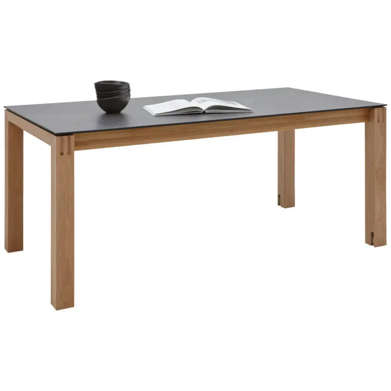 Esstisch in Holz, Kunststoff 160-260/100/75 cm