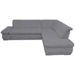 XXXLutz Lauterach - Ihr M&ouml;belhaus bei Bregenz Ecksofa in Mikrofaser Dunkelgrau 273/216 cm