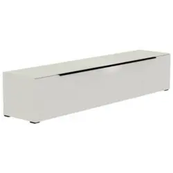 Lowboard Schwarz, Wei&szlig; 210/43/45 cm