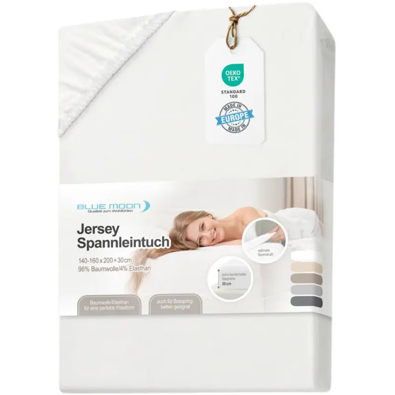 Spannleintuch 90-100/200 cm