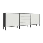 XXXLutz Lauterach - Ihr M&ouml;belhaus bei Bregenz Sideboard Mailand Set 5 + MF in 237/86/33 cm