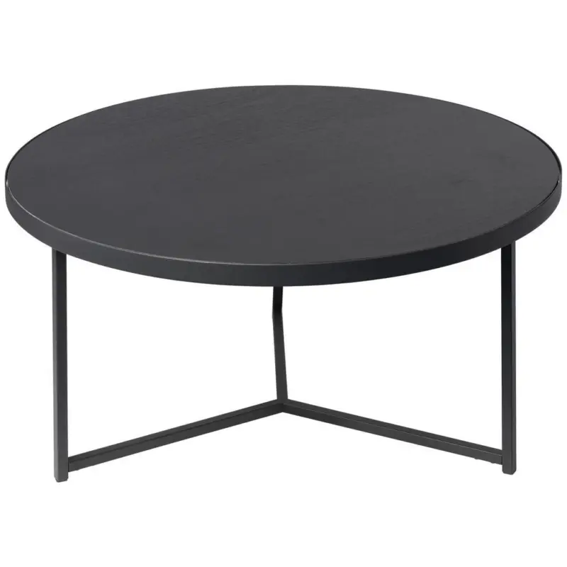 Couchtisch in Holz, Metall, Holzwerkstoff 80/80/40 cm