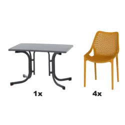 Gartengarnitur 5-teilig