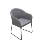 XXXLutz Lauterach - Ihr M&ouml;belhaus bei Bregenz Gartenstuhl-Set Metall, Textil Anthrazit, Dunkelgrau