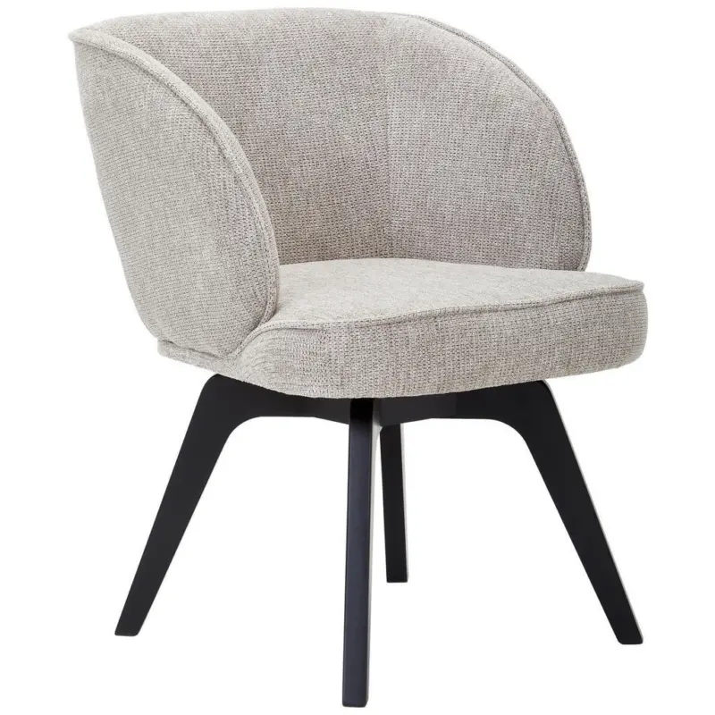 Armlehnstuhl Sitzfl&auml;che 180&deg; drehbar Webstoff