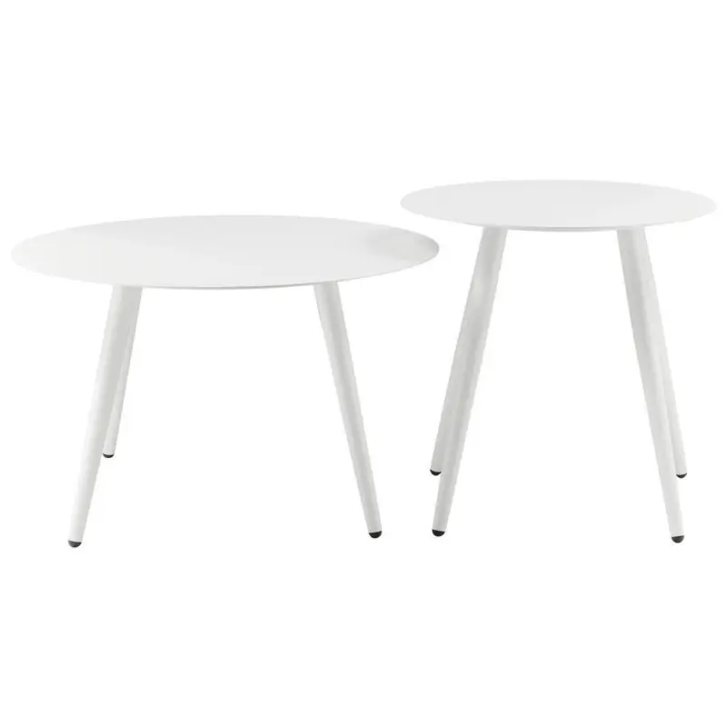 Couchtischset in Metall 45-60/45-60/38-45,5 cm