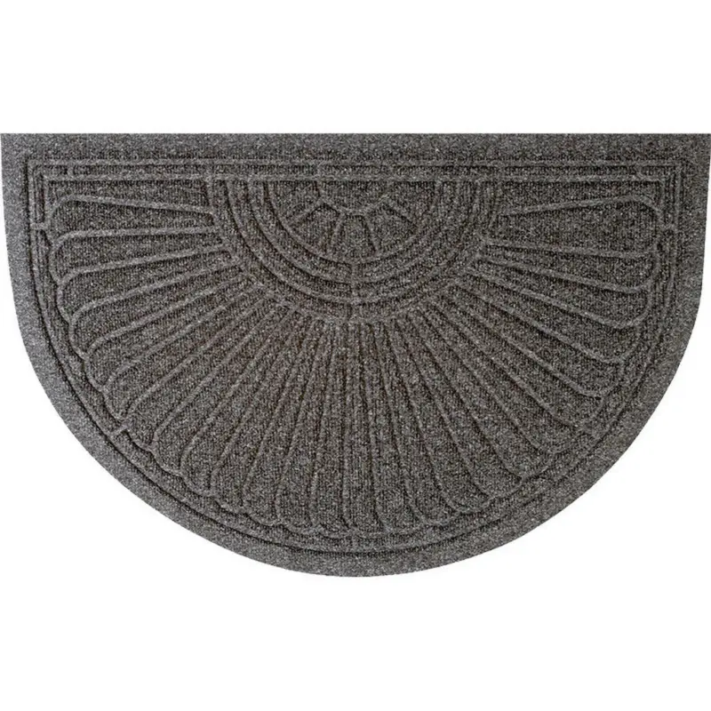 FU&szlig;MATTE 55/85 cm Halfmoon Dark Grey