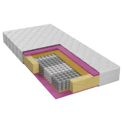 Taschenfederkernmatratze 120/200 cm H&ouml;he ca. 18 cm