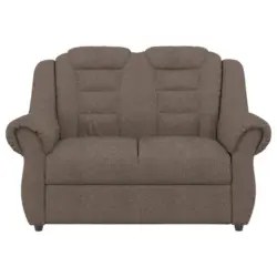 2-Sitzer-Sofa in Chenille Taupe