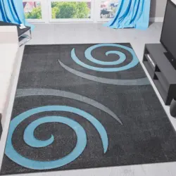 Webteppich 160/230 cm Blau