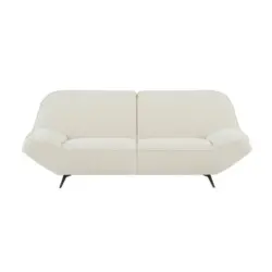 3-Sitzer-Sofa in Chenille Creme