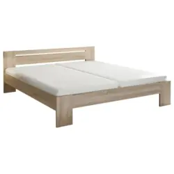 Bett 180/200 cm in Sonoma Eiche