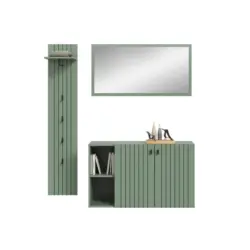Garderobe 3-teilig in 152/192/37 cm
