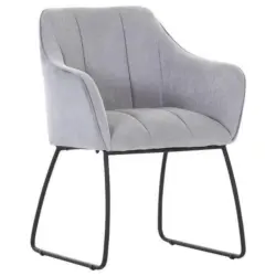 Armlehnstuhl Stoffauswahl, Typenauswahl Samt, Flachgewebe