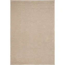 Handwebteppich 130/190 cm Creme