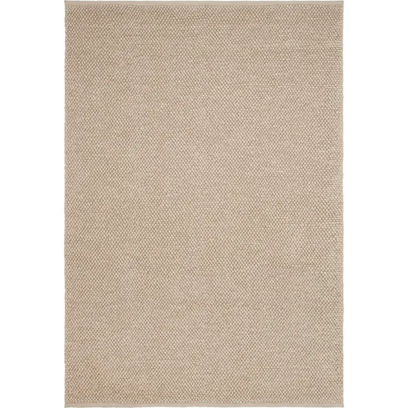 Handwebteppich 130/190 cm Creme