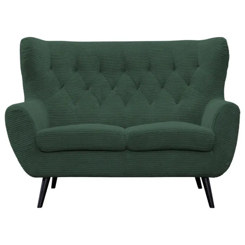 2-Sitzer-Sofa Skagen in Cord Gr&uuml;n