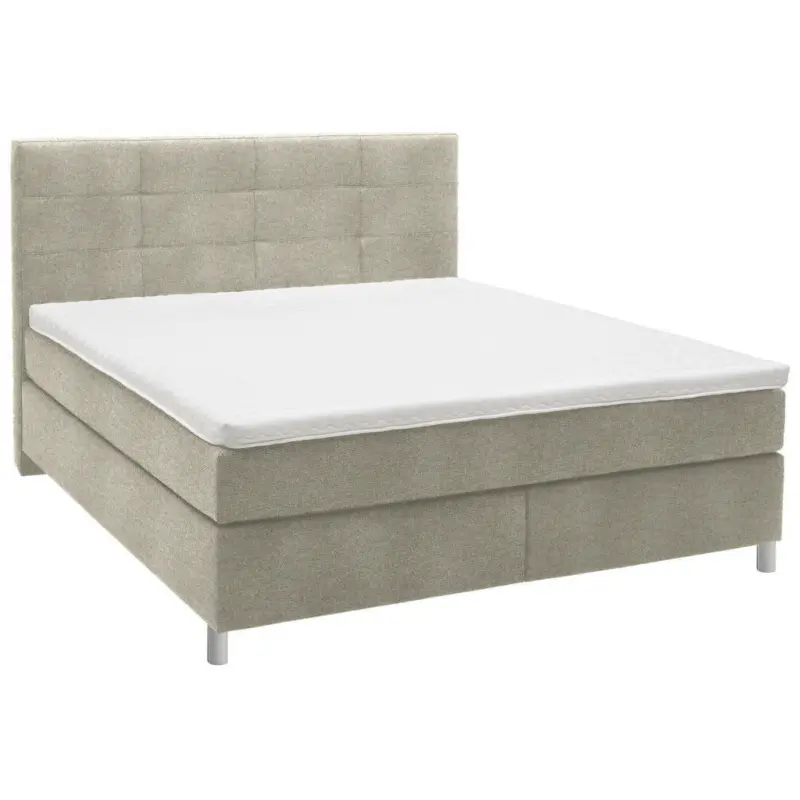 Boxspringbett 180/200 cm in Beige