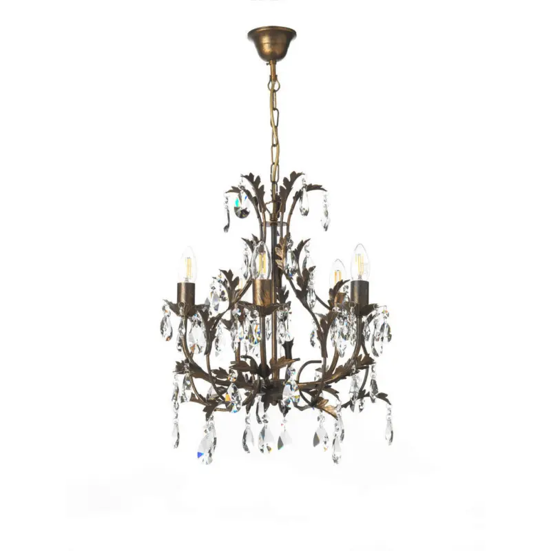 Kristall-H&auml;ngeleuchte 42/80 cm