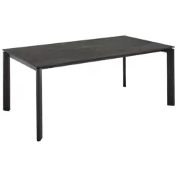 Esstisch in Metall, Holzwerkstoff 160-260/95/76 cm