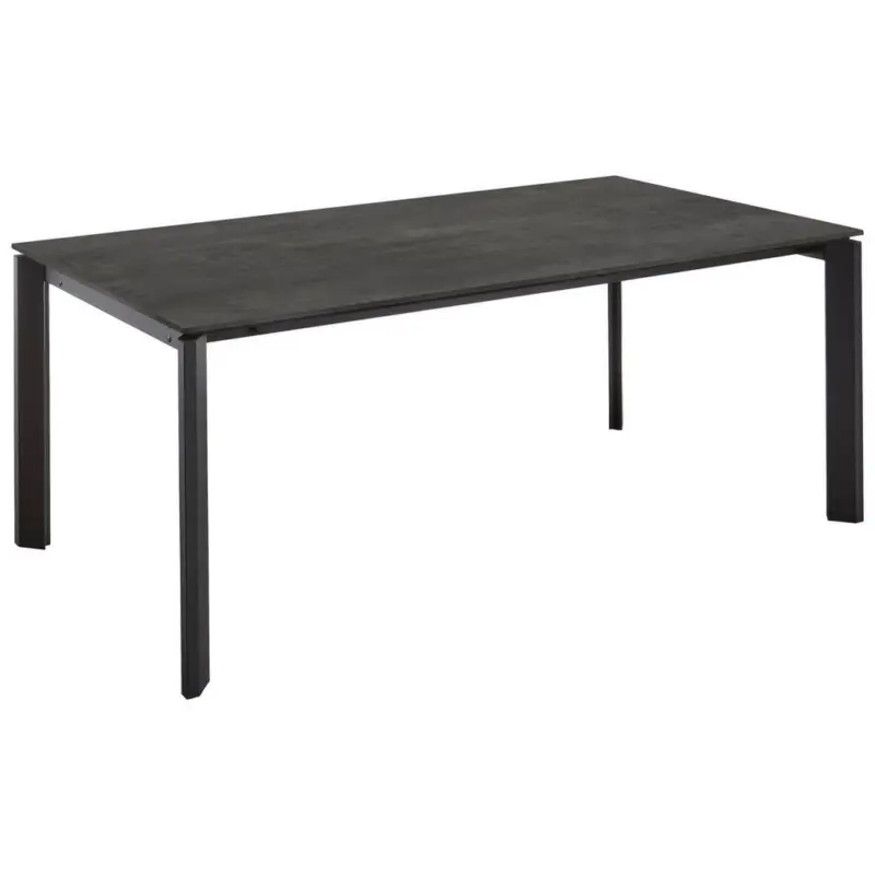 Esstisch in Metall, Holzwerkstoff 160-260/95/76 cm