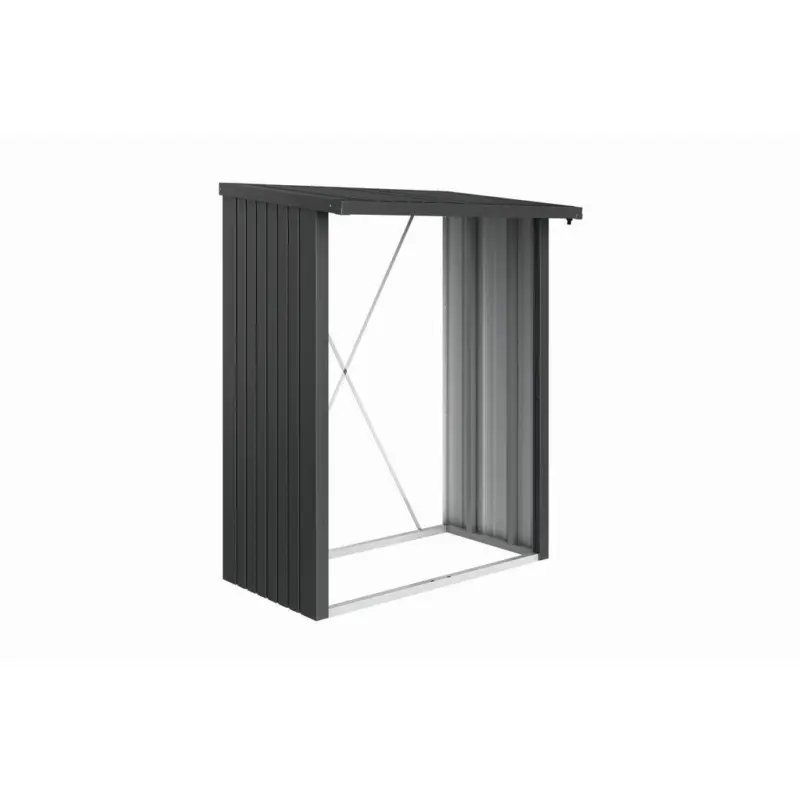 Kaminholzregal 157/199/102 cm Metall