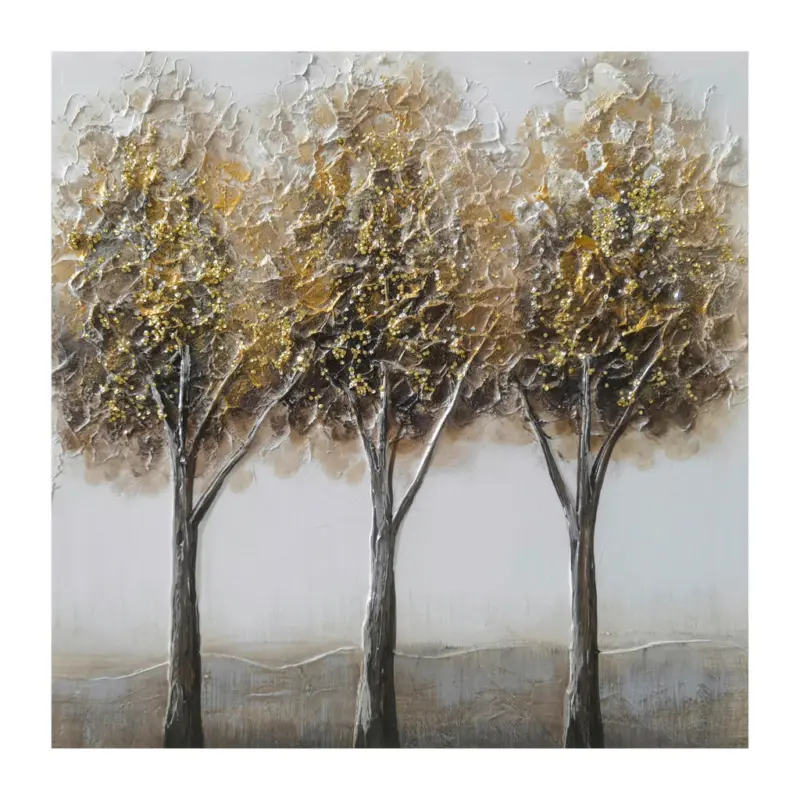 &Ouml;lgem&auml;lde B&auml;ume 55/55 cm