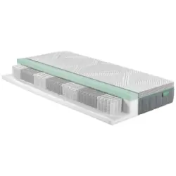 Taschenfederkernmatratze 140/200 cm, H&ouml;he ca.: 24 cm, H3 = fest, 7-Zonen