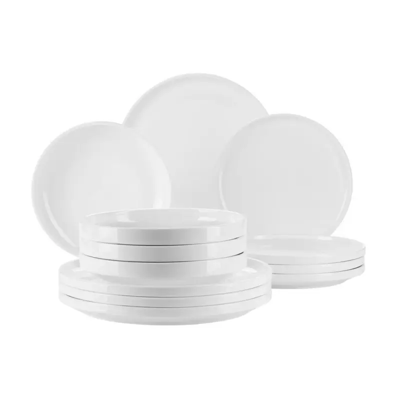 Tellerset 12-teilig